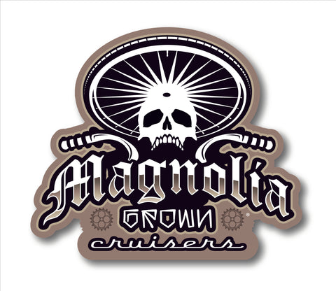 Magnolia Grown Cruiser Vinyl Sticker