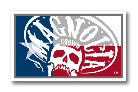 MG Texas Flag Sticker